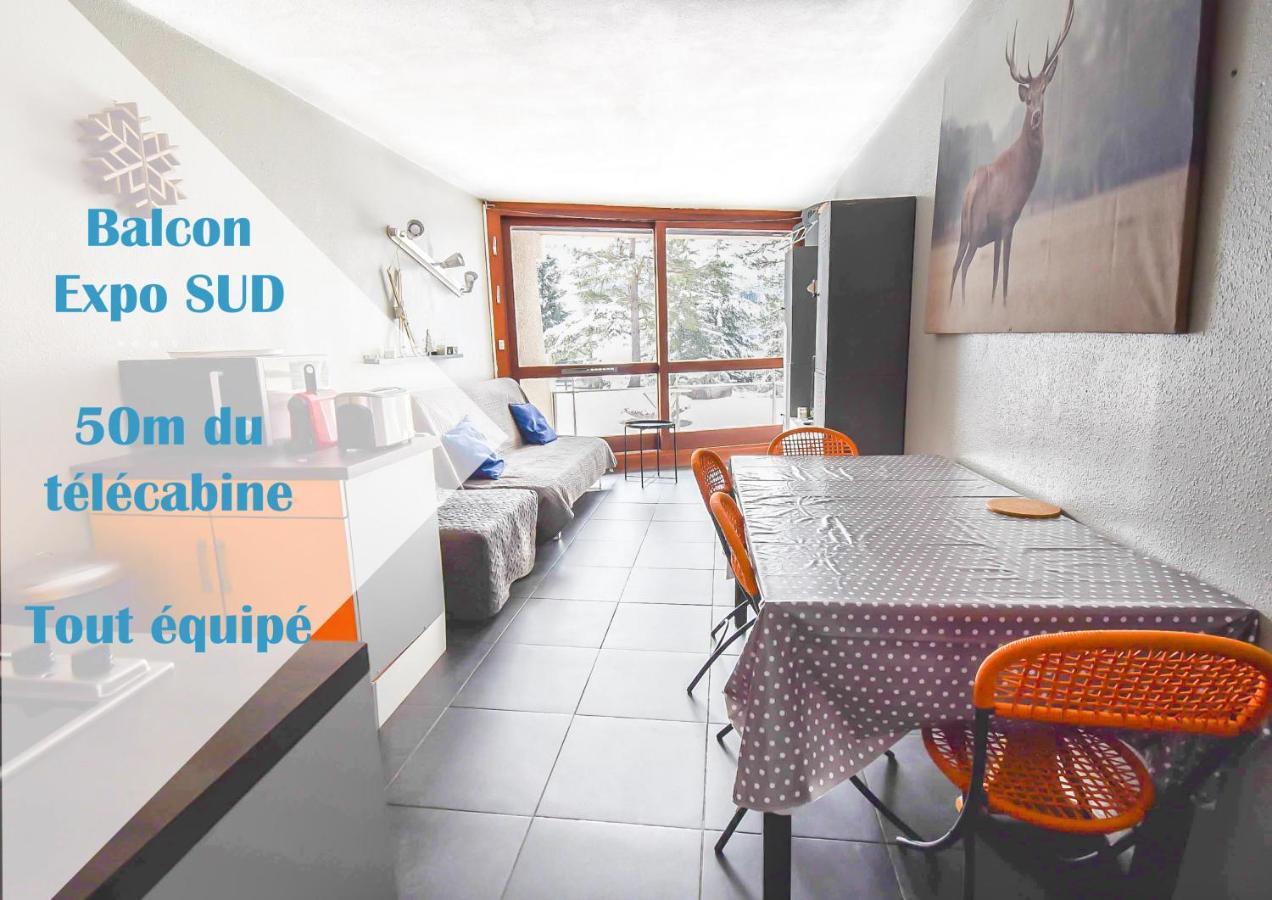 Les Balcons De Villard, Studio Chaleureux 4-6 Pers 50M Des Pistes, Balcon Expose Sud, Draps Non Compris Luaran gambar